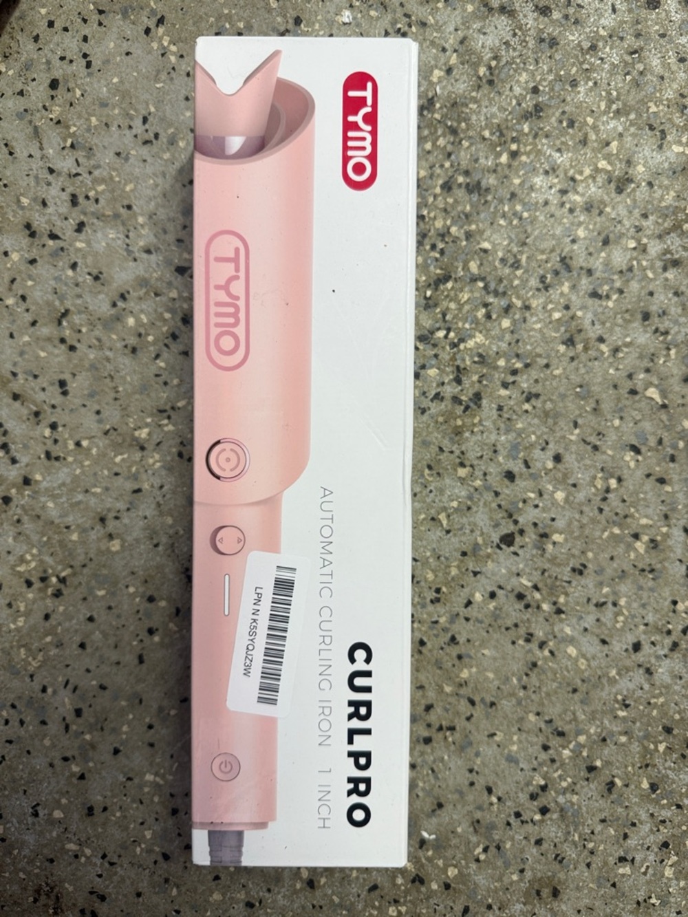 NIB Tymo CurlPro 1" Automatic Curling Iron - Pink